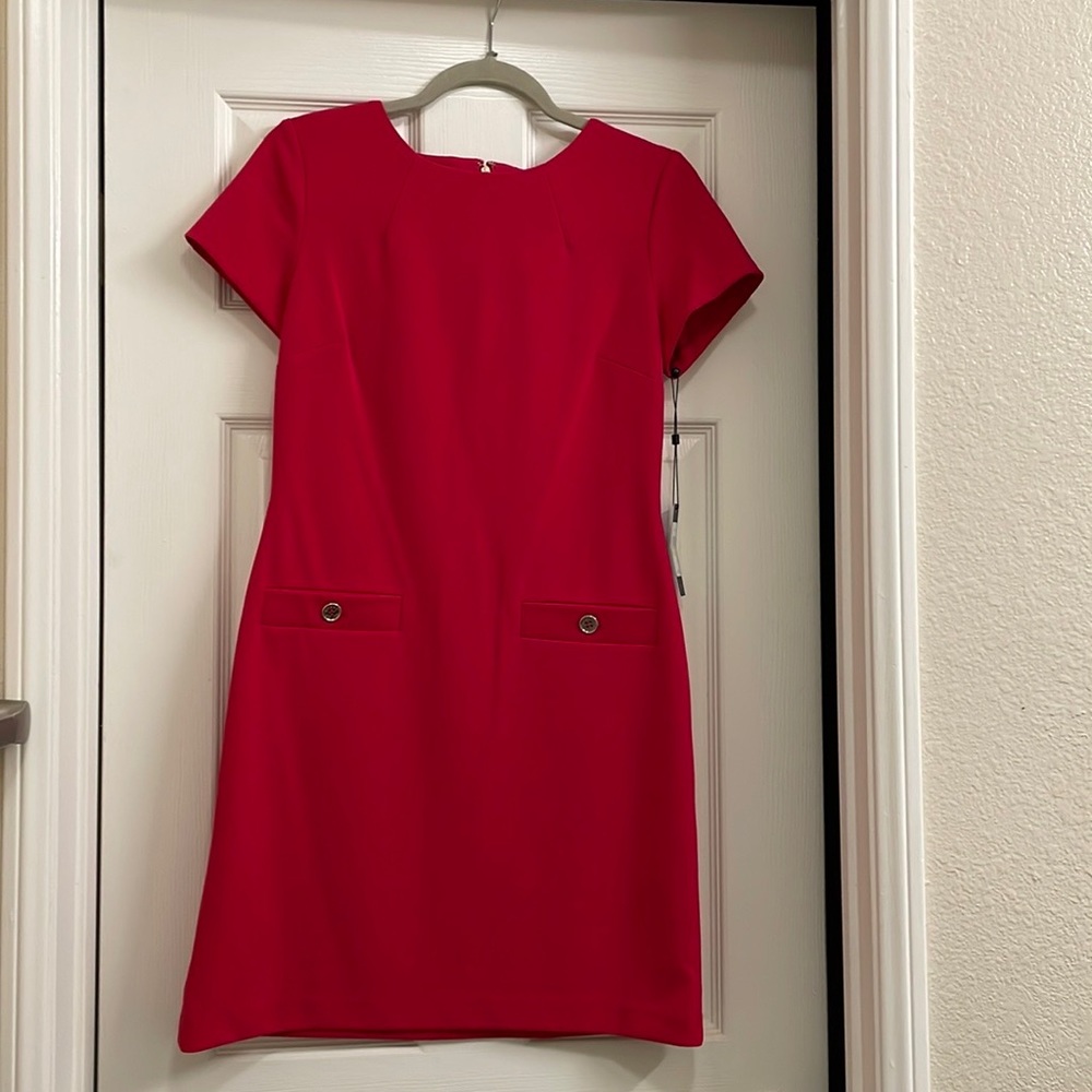 NWT Tommy Hilfiger Red Dress size 4